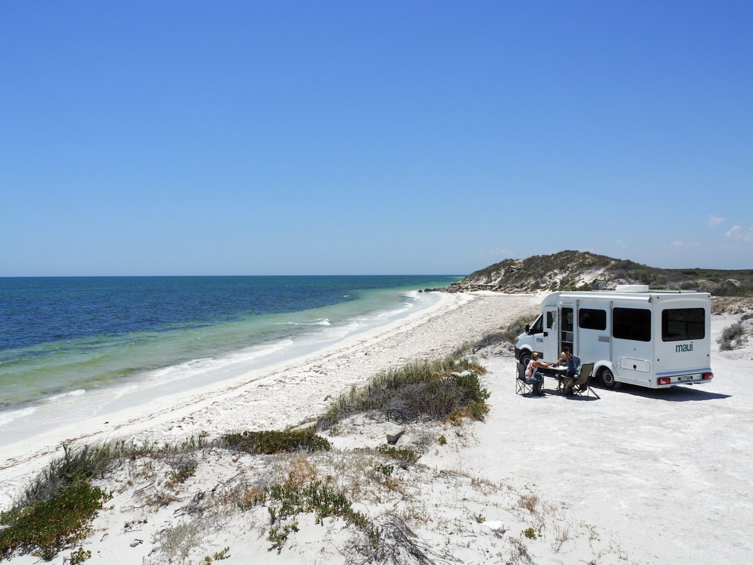 Maui Australien Strand Camping